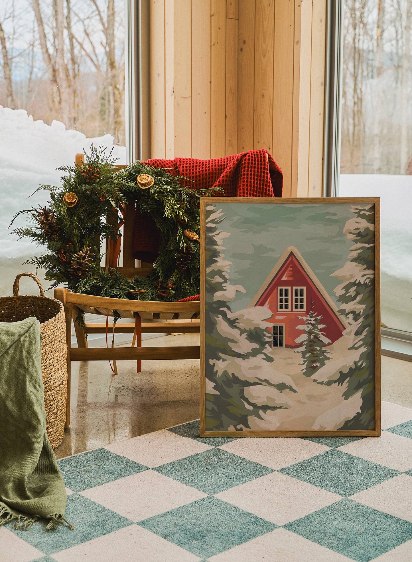 Snowed in, Poster